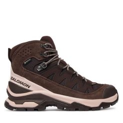 Trekkingi Salomon. Brązowe obuwie trekkingowe damskie Salomon. Za 859.99 zł.