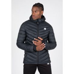 Osborn Puffer Kurtka - Czarny. Czarne kurtki męskie GORILLA WEAR, bez wzorów, bez kaptura. Za 458.00 zł.