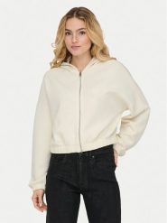 ONLY Bluza Scarlett 15346449 Écru Regular Fit. Bluzy bez kaptura damskie Only, xs, z syntetyku. Za 189.99 zł.