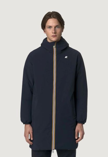 Kurtka anorak Mężczyzna K-WAY Jacob St Warm Double. Niebieskie kurtki męskie k-way, na zimę, m, bez wzorów, z poliesteru, bez kaptura. Za 1,334.86 zł.