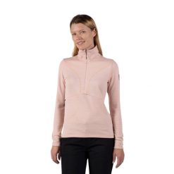 Bluza Rossignol W Blackside Fleece HZ różowa. Czerwone bluzy bez kaptura damskie Rossignol, m. Za 389.99 zł.
