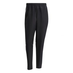 Spodnie męskie adidas Squadra 25 Presentation. Białe spodnie materiałowe męskie Adidas, bez wzorów, z poliesteru, sportowe. Za 135.00 zł.