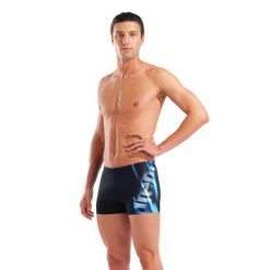 Spodenki kąpielowe męskie Arena Placement Swim Short. Czarne kąpielówki męskie Arena, m, bez wzorów, do pływania. Za 129.99 zł.