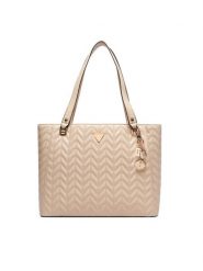 Guess Torebka Stacey HWGG97 41250 Beżowy. Brązowe torebki klasyczne damskie Guess, z aplikacjami, ze skóry, bez dodatków. Za 607.99 zł.