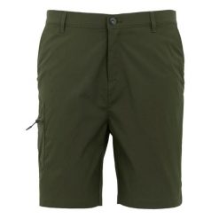 Spodenki cargo Regatta Dalry. Brązowe szorty męskie Regatta, z materiału, bez kołnierzyka. Za 134.65 zł.