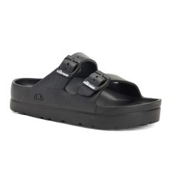 Klapki damskie Ellesse Beverly. Białe klapki damskie Ellesse, bez wzorów, bez obcasa. Za 89.99 zł.