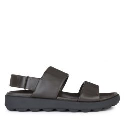 Sandały Geox. Brązowe sandały męskie Geox, bez zapięcia. Za 229.99 zł.