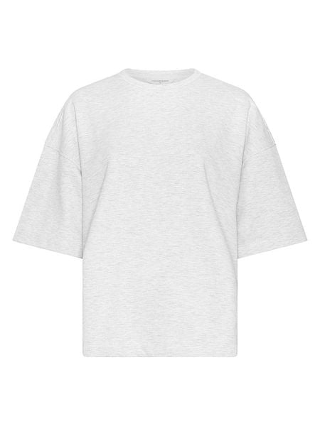 MOSS COPENHAGEN Bluza "Briena" w kolorze jasnoszarym rozmiar: M/L. Szare bluzy bez kaptura damskie MOSS COPENHAGEN, l, z bawełny. Za 126.75 zł.