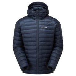 Kurtka z kapturem Montane Anti Freeze. Niebieskie kurtki męskie Montane, na zimę, l, bez wzorów, z materiału, klasyczne, z kapturem. Za 1,121.00 zł.