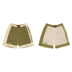 Spodenki koszykarskie Spalding Reversible Dwustronne. Zielone szorty damskie Spalding, bez wzorów, sportowe. Za 215.00 zł.