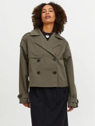 JJXX Kurtka przejściowa Carlie 12248654 Zielony Relaxed Fit. Zielone kurtki damskie JJXX, s, bez wzorów, z syntetyku, bez kaptura. Za 329.99 zł.