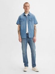 Levi's Dżinsy "502" - Regular fit - w kolorze niebieskim rozmiar: W38/L34. Niebieskie jeansy męskie Levi's. Za 215.77 zł.