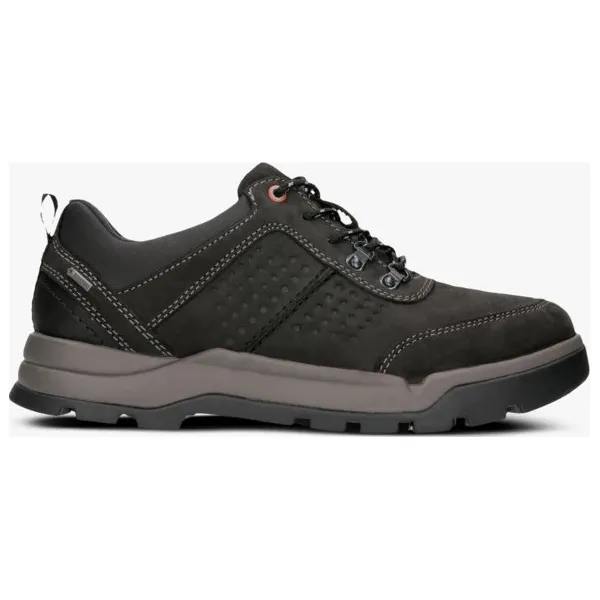 Clarks Un Atlas Logtx buty męskie, brązowy, rozmiar 10,5. Brązowe buty trekkingowe męskie Clarks, z gore-texu, bez zapięcia, outdoorowe, gore-tex. W wyprzedaży za 382.49 zł.