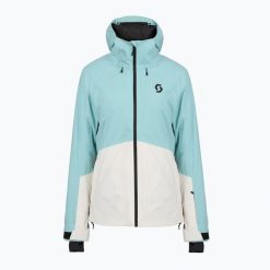 Kurtka narciarska damska SCOTT Ultimate Dryo 10. Zielone kurtki damskie Scott, na zimę, l, bez wzorów, z materiału, bez kaptura. Za 689.99 zł.