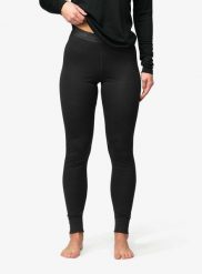 Legginsy termoaktywne damskie Devold Breeze Merino 150 Longs. Czarne bielizna termoaktywna damska Devold, m, bez wzorów, z wełny. Za 379.49 zł.
