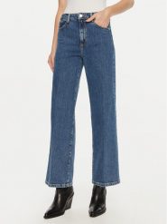 Guess Jeansy W4BA1A D4NH5 Niebieski Wide Leg. Niebieskie jeansy damskie Guess. Za 249.99 zł.