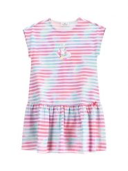 Coccodrillo Sukienka codzienna WC5129201IGK Kolorowy Regular Fit. Sukienki dziewczęce COCCODRILLO, bez wzorów, z bawełny, bez ramiączek. Za 49.90 zł.