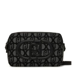 Torebka Liu Jo. Czarne listonoszki damskie Liu Jo, bez wzorów, bez dodatków. Za 629.99 zł.