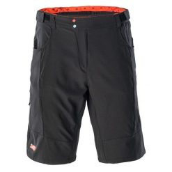 Spodenki Rowerowe Męskie Geit. Czarne szorty męskie RADVIK, na lato, bez wzorów. Za 240.99 zł.