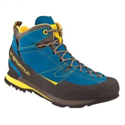 Buty trekkingowe La Sportiva Boulder X GTX Tige Mid. Niebieskie buty trekkingowe męskie La Sportiva. Za 990.90 zł.