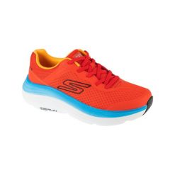 Buty do biegania męskie, Max Cushioning Endeavor. Czerwone obuwie do biegania damskie Skechers, Skechers Sport. Za 359.99 zł.