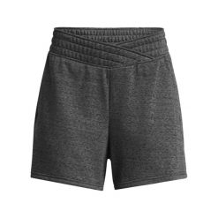 Under Armour Krótkie Spodenki Rival Terry 1382742. Szare spodenki sportowe damskie Under Armour, bez wzorów, z bawełny. Za 177.40 zł.