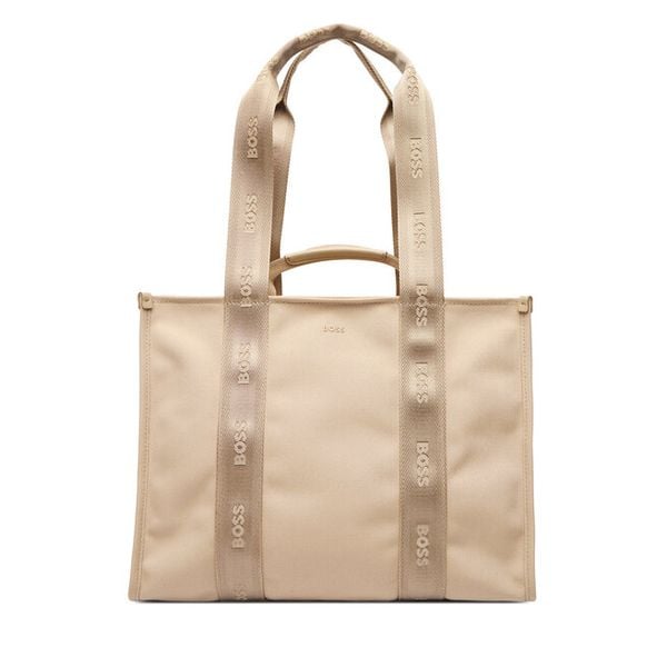 Torebka BOSS. Brązowe torebki klasyczne damskie Boss, bez wzorów, bez dodatków. Za 699.99 zł.