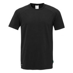Koszulka Uhlsport ID. Czarne t-shirty damskie UHLSPORT, xl, bez wzorów, bez kołnierzyka. Za 148.50 zł.