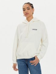 Levi's® Bluza Graphic Everyday A8801-0008 Biały Regular Fit. Białe bluzy bez kaptura damskie m, z bawełny. Za 189.99 zł.