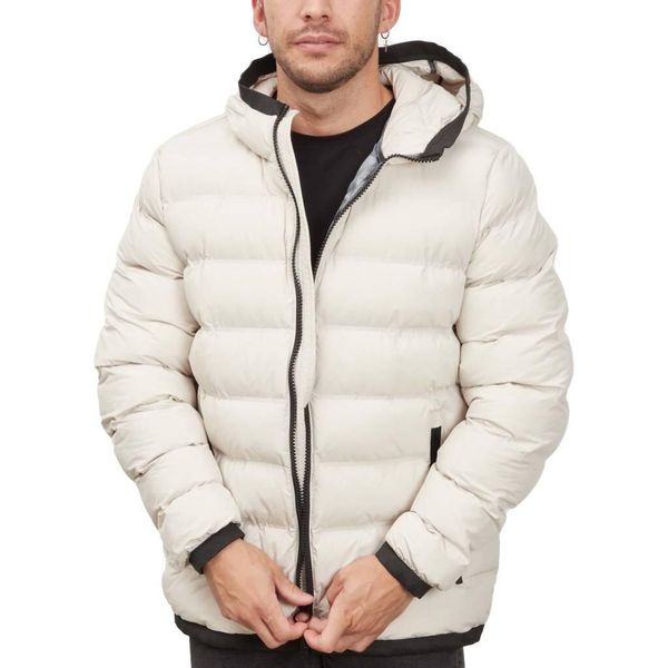 Kurtka GEOX SPHERICA HOOD JKT Biały. Białe kurtki męskie Geox, m, bez wzorów, z tkaniny, casualowe, bez kaptura. Za 507.99 zł.