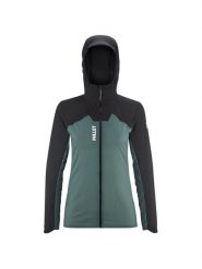 Kurtka do biegania Millet Intense Windbreaker Jkt W Zielony Active Fit. Zielone kurtki damskie Millet, m, bez wzorów, z meshu, bez kaptura. Za 656.85 zł.