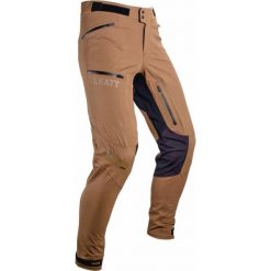 Spodnie rowerowe LEATT Pant MTB HydraDri 5.0. Brązowe szorty męskie LEATT, bez wzorów, sportowe. Za 1,099.00 zł.