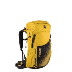Plecak turystyczny Kohla Track 28L - lemon curry/caviar. Żółte plecaki damskie KOHLA, bez wzorów. Za 513.99 zł.