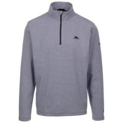 Męska Bluza Polarowa Dunford. Niebieskie bluzy bez kaptura męskie Trespass, m, z polaru. Za 127.99 zł.