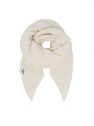 Calvin Klein Jeans Szalik Knit Baby Blanket Giftbox LVCKFJN08N Kremowy. Białe szaliki dziecięce Calvin Klein Jeans, z bawełny, bez ramiączek. Za 209.99 zł.