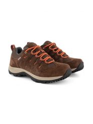 TRAVELIN' Skórzane buty turystyczne "Nyborg" w kolorze brązowym rozmiar: 39. Brązowe obuwie trekkingowe damskie Travelin'. Za 298.67 zł.
