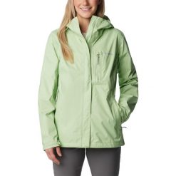 Kurtka przeciwdeszczowa damska Columbia Pouring Adventure II Jacket z kapturem. Zielone kurtki damskie Columbia, xs, z kapturem. Za 315.00 zł.