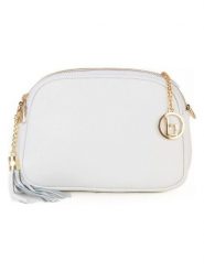 Lia Biassoni Skórzana torebka "Flumendosa" w kolorze białym - 23 x 17 x 7 cm rozmiar: onesize. Białe torebki klasyczne damskie Lia Biassoni, bez wzorów, z materiału, bez dodatków. Za 217.99 zł.