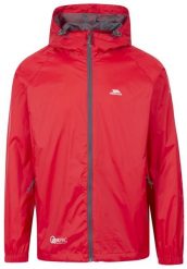 Kurtka Trespass Qikpac - unisex pakowalna, czerwona. Czerwone kurtki męskie 2117 OF SWEDEN, l, bez wzorów, bez kaptura. Za 160.35 zł.