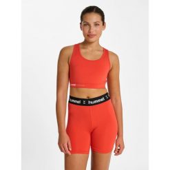 Biustonosz podtrzymujący dla kobiet Hummel Light. Brązowe biustonosze HUMMEL, bez wzorów. Za 147.00 zł.