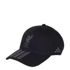 CZAPKA Z DASZKIEM LIVERPOOL FC. Białe czapki męskie Adidas, bez wzorów, z bawełny, klasyczne. Za 99.95 zł.
