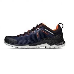 Buty trekkingowe męskie Mammut Alnasca Knit Iii Low Gtx. Niebieskie buty trekkingowe męskie Mammut, z materiału, bez zapięcia, trekkingowe. Za 998.15 zł.