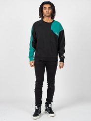 Champion Bluza | 216555 | Mężczyzna | Czarny. Czarne bluzy bez kaptura męskie CHAMPION, m, z bawełny. W wyprzedaży za 149.00 zł.