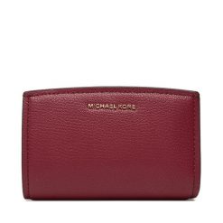 Portfel MICHAEL Michael Kors. Czerwone portfele damskie MICHAEL Michael Kors, bez wzorów. Za 559.99 zł.