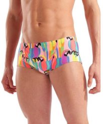 Kąpielówki Arena Tropical Delight Swim Low Waist. Brązowe kąpielówki męskie Arena, m, bez wzorów, z materiału, na fitness i siłownię. Za 189.99 zł.