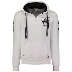 Bluza Geographical Norway FOLTON EO MEN 100 biały męska (WW4783H/GNO-White). Białe bluzy bez kaptura męskie Geographical Norway, m. Za 149.00 zł.
