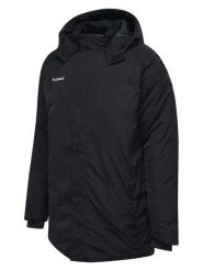 HUMMEL kurtka męska ciepła TECH MOVE BENCH JACKET. Czarne kurtki treningowe męskie HUMMEL, m, bez wzorów, z materiału, na fitness i siłownię. Za 210.00 zł.
