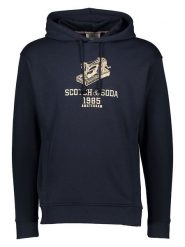 Scotch & Soda Bluza w kolorze granatowym rozmiar: M. Niebieskie bluzy z kapturem męskie Scotch & Soda, m. Za 149.66 zł.