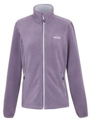 Regatta Kurtka polarowa "Floreo IV" w kolorze fioletowym rozmiar: 50. Różowe kurtki damskie Regatta, bez wzorów, z polaru, bez kaptura. Za 78.47 zł.