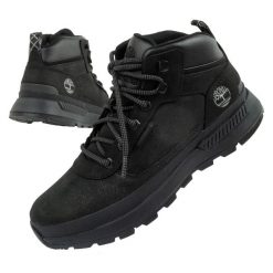 Buty męskie Timberland Field Trekker. Czarne buty trekkingowe męskie Timberland, z nubiku, bez zapięcia, trekkingowe. Za 619.00 zł.